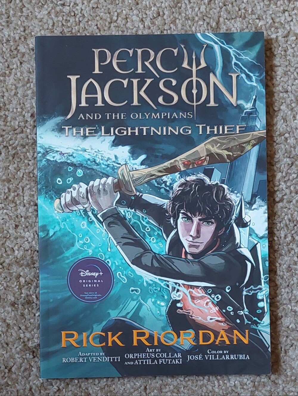 Rick Riordan Percy Jackson The Lightning Thief (Graphic Novel)